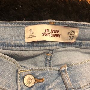 Hollister light jeans